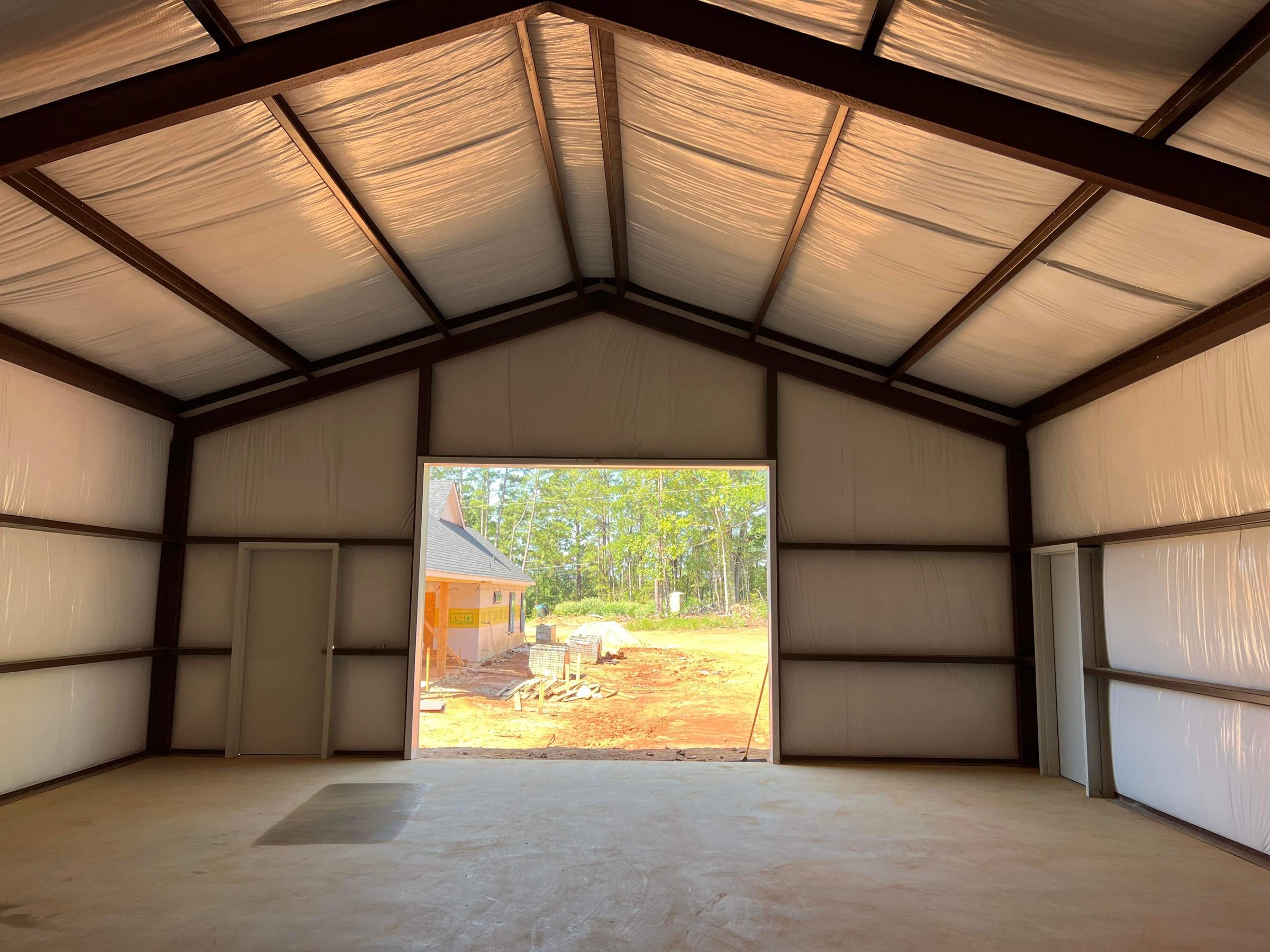 30x36x12 Shop w 18x36 Lean-to Chaves Homes 3