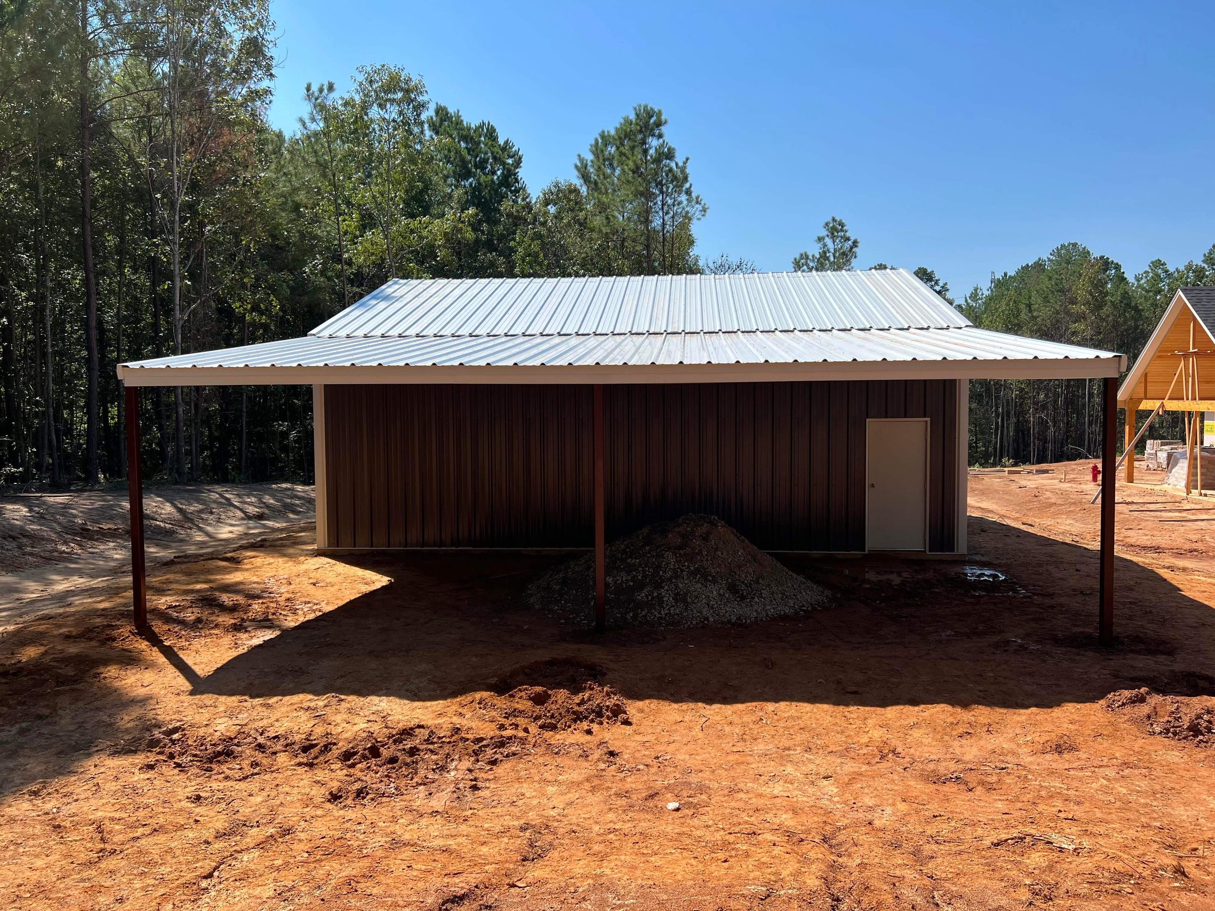 30x36x12 Shop w 18x36 Lean-to Chavez Homes 1