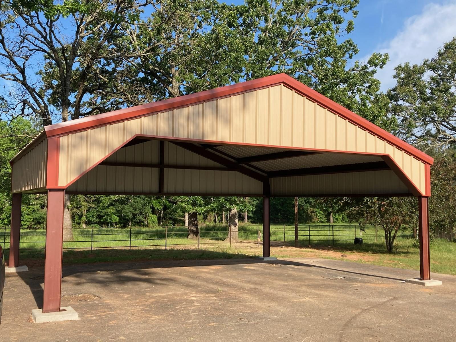 30x40x10 Carport Monday Project