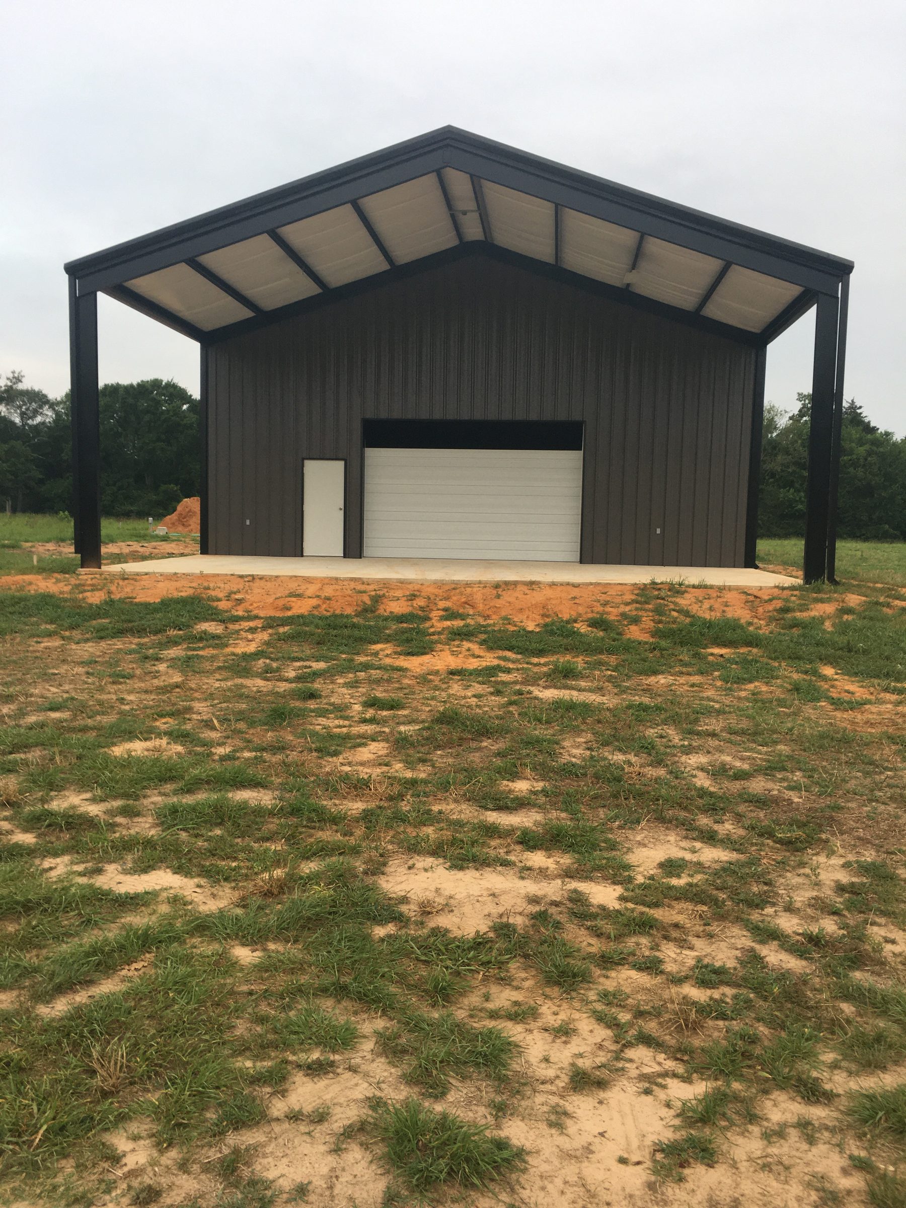 40x40x16 w (2) 20ft Gable Ext. 1