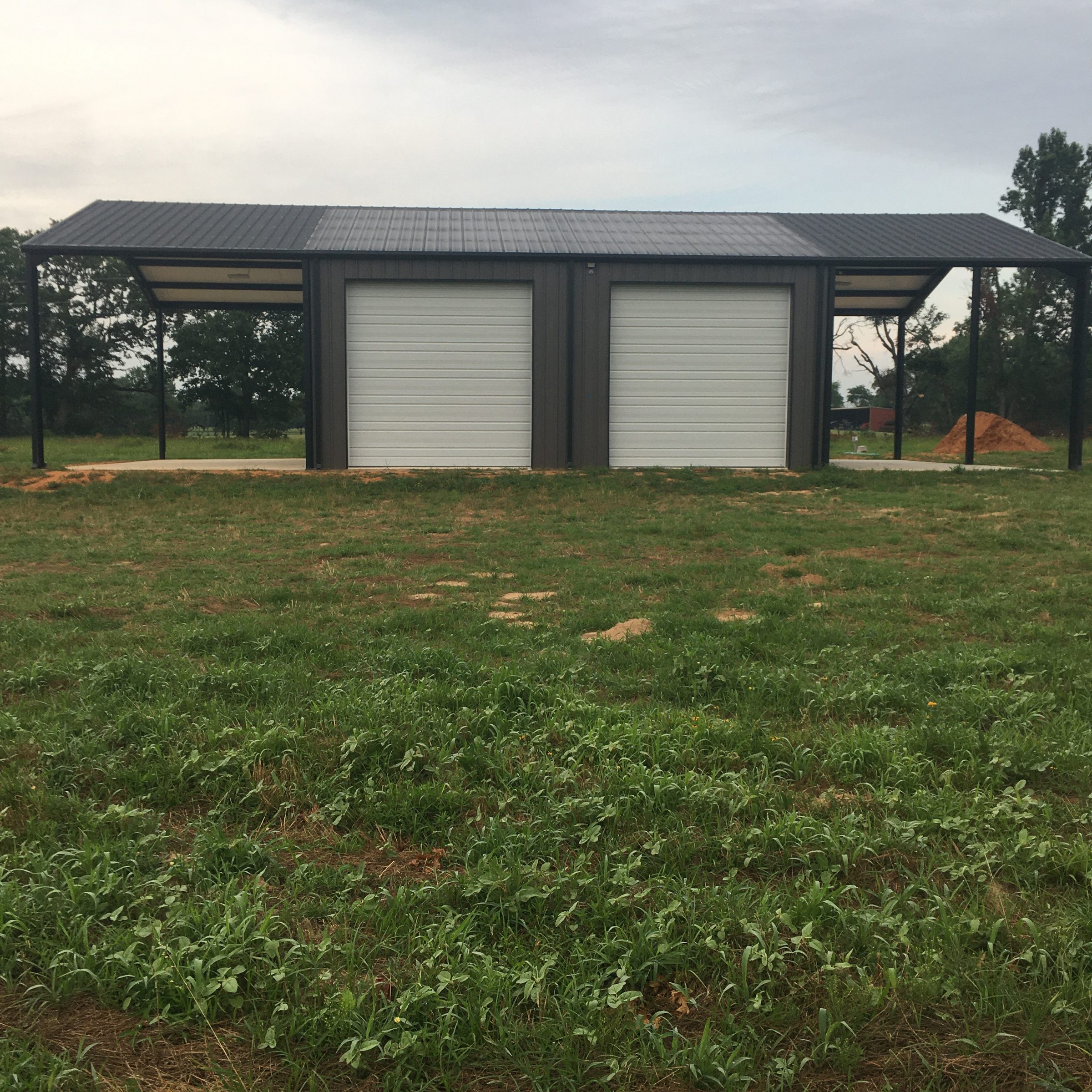 40x40x16 w (2) 20ft Gable Ext. 2