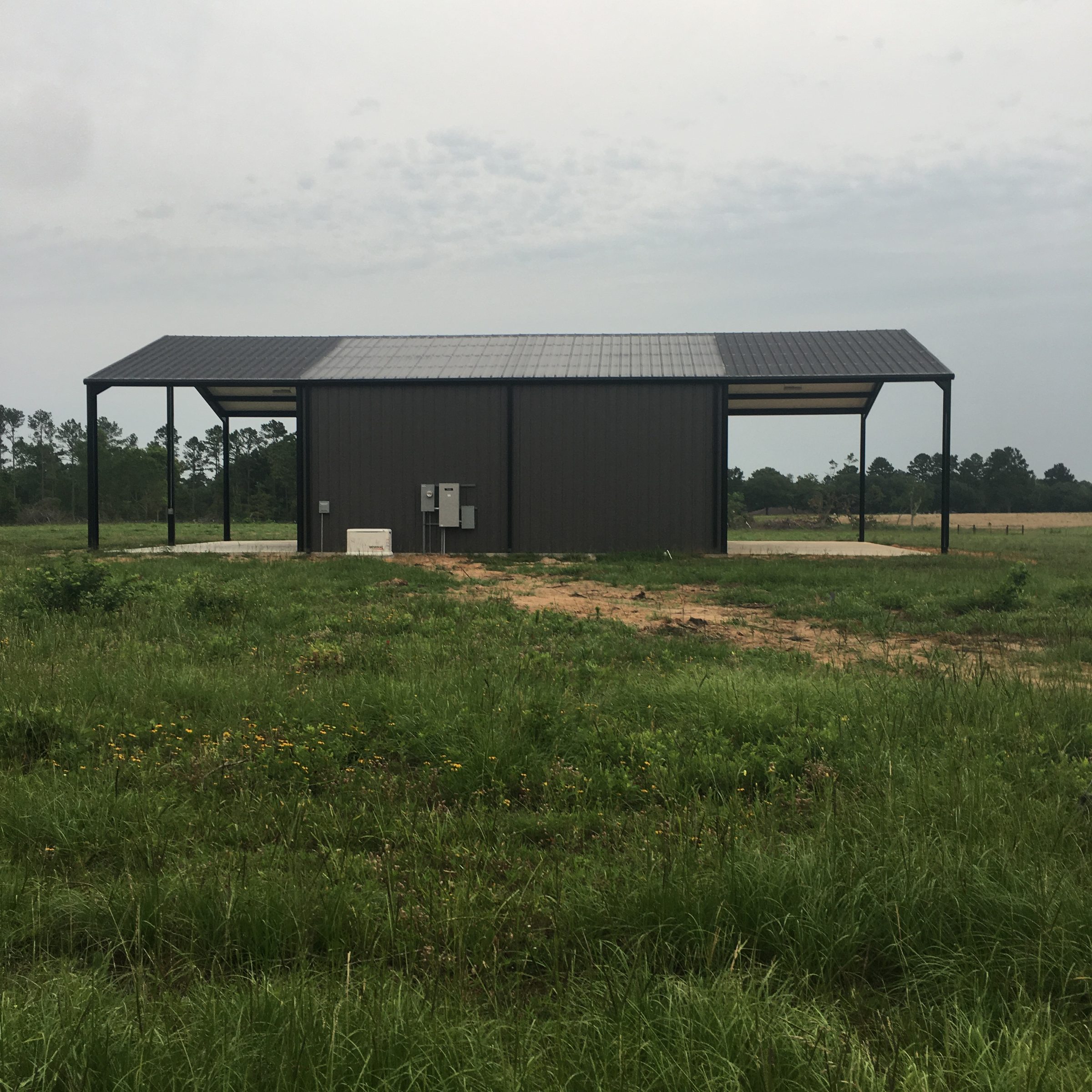 40x40x16 w (2) 20ft Gable Ext. 4